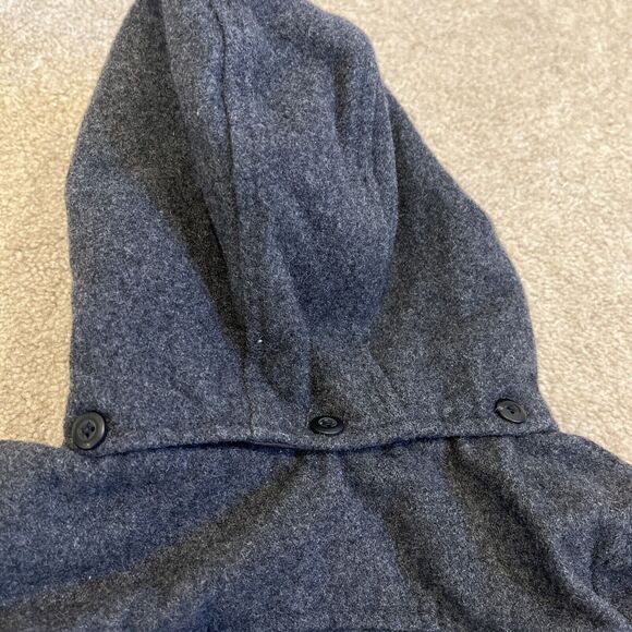 Koala Kids Baby Boys Wool Blend Jacket Winter Coat Dark Gray Hood Size 18-24m‎ - Picture 10 of 14